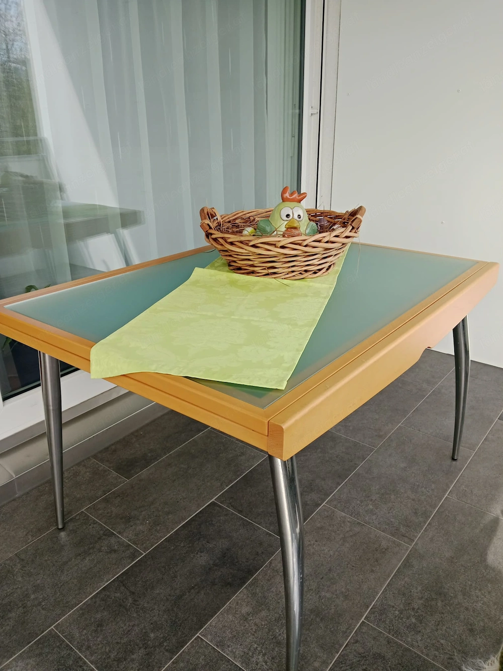 Glastisch ausziehbar