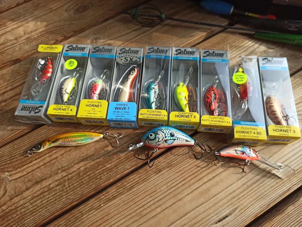 Wobbler Spinnfischen Kunnstköder Salmo 