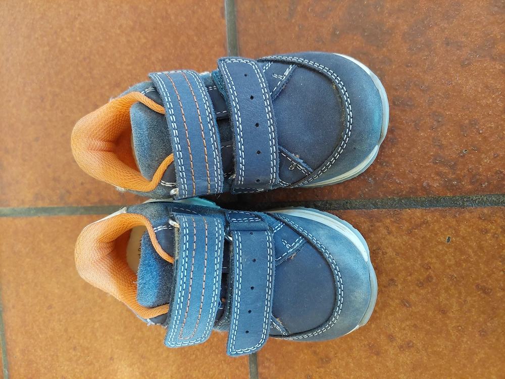 Kleinkind Turnschuhe Bärenschuhe Blau Gr. 21