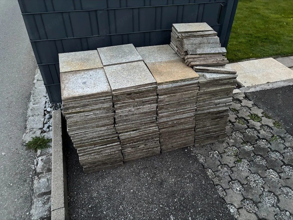 Granitplatten 30x30x2,5 cm