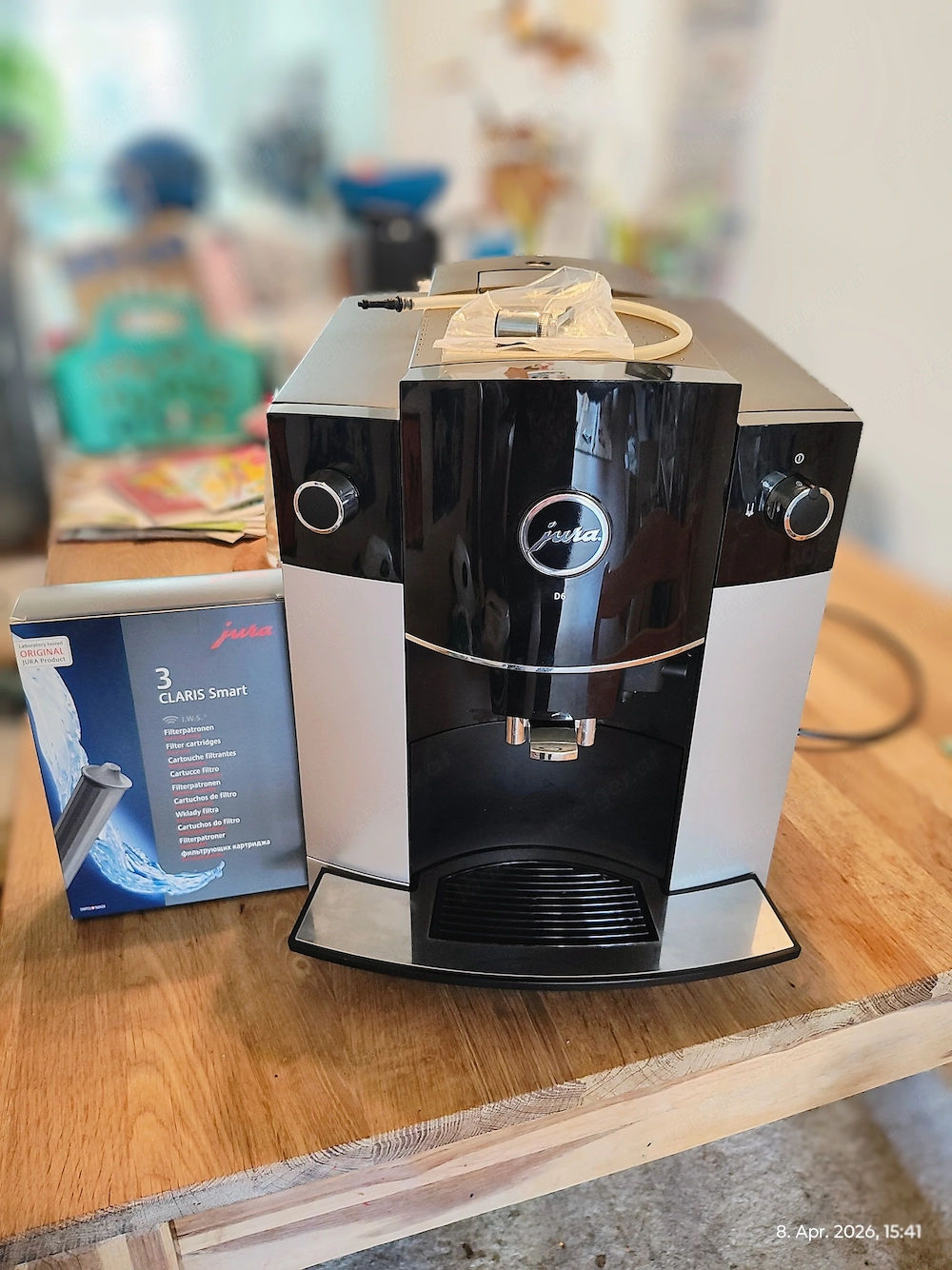 Jura D6 Kaffeemaschine Schwarz 