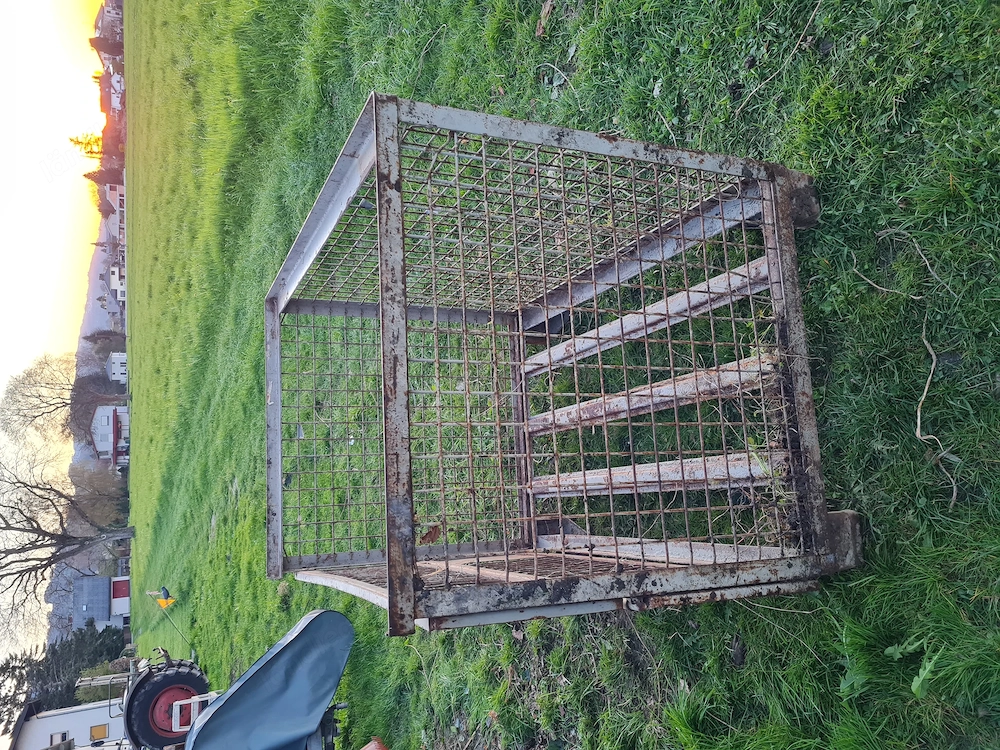 Gitterkörbe aus Metall