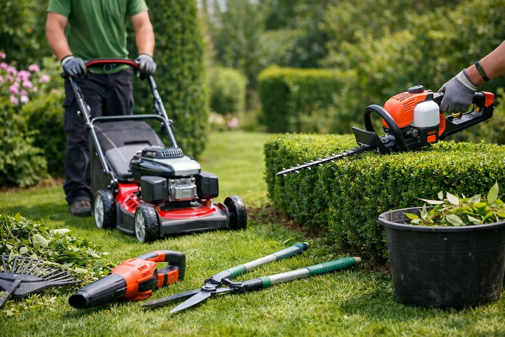 Gartenhilfe in Salzburg   Rasenmähen & Heckenschnitt