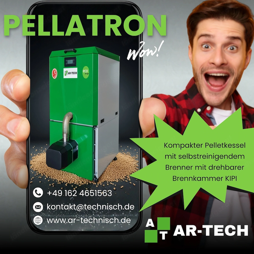 Pellatron 30 kW - Effiziente Pelletheizung