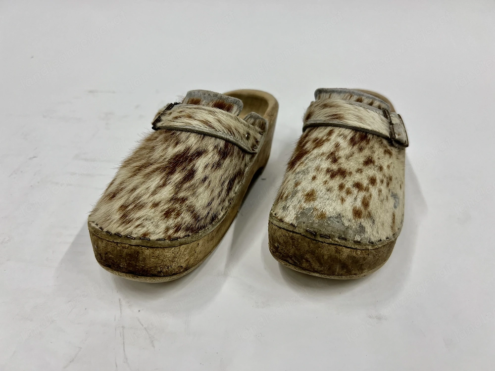 Hölzlar Holzschuhe Deko