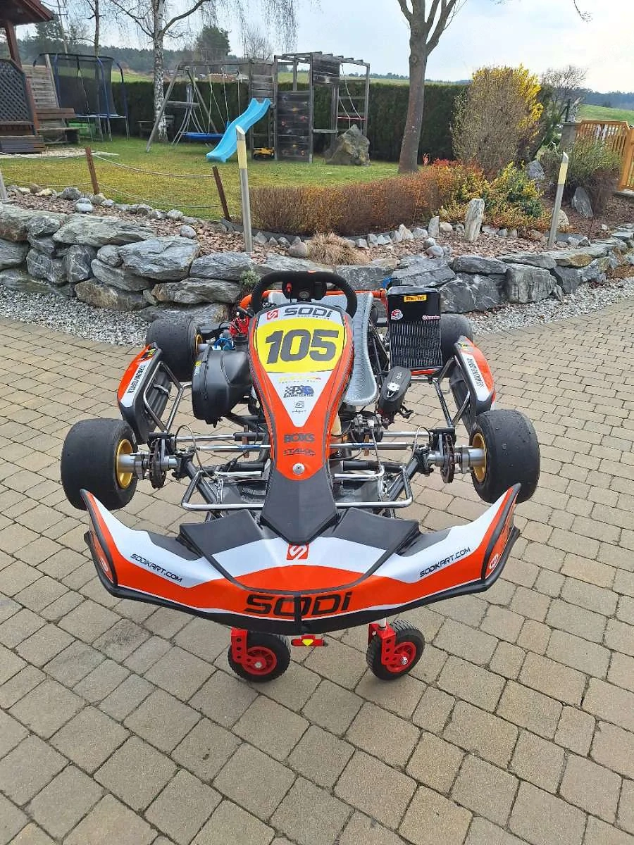 Sodi Rennkartchassis mit Rotax DD2 Motor