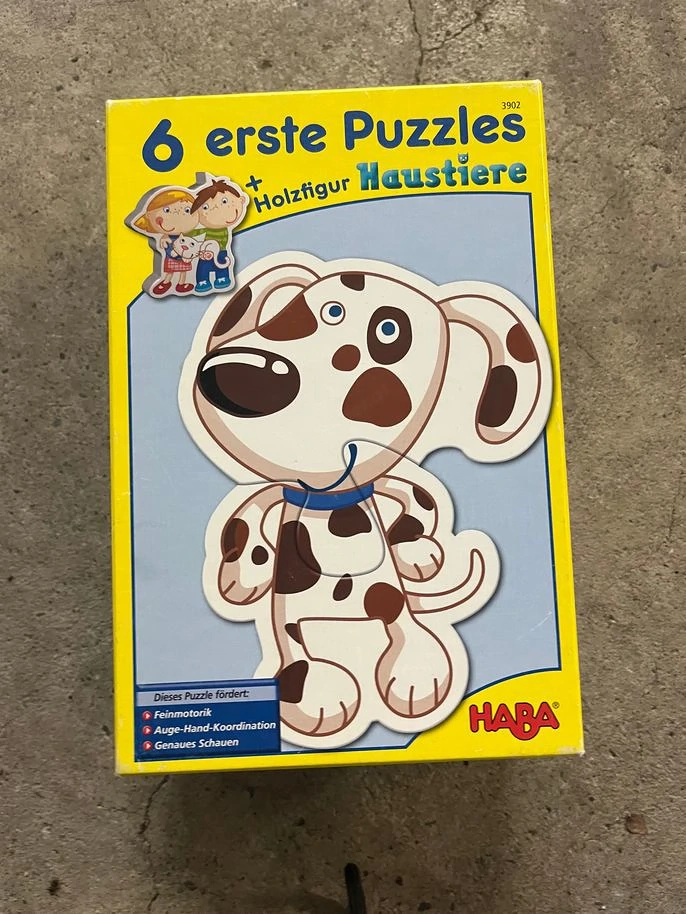 puzzle für kinder haustiere