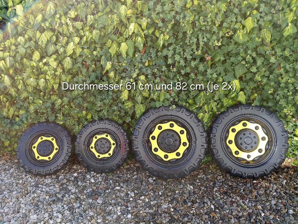 Traktorreifen zum Basteln Bauen