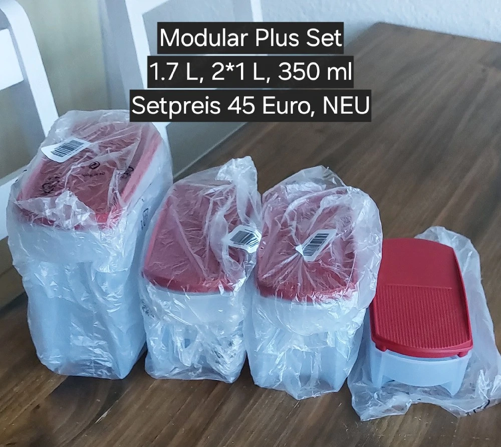ModularSet Tupperware NEU