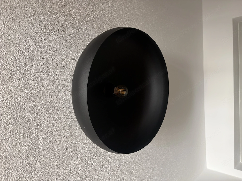 Deckenleuchte schwarz