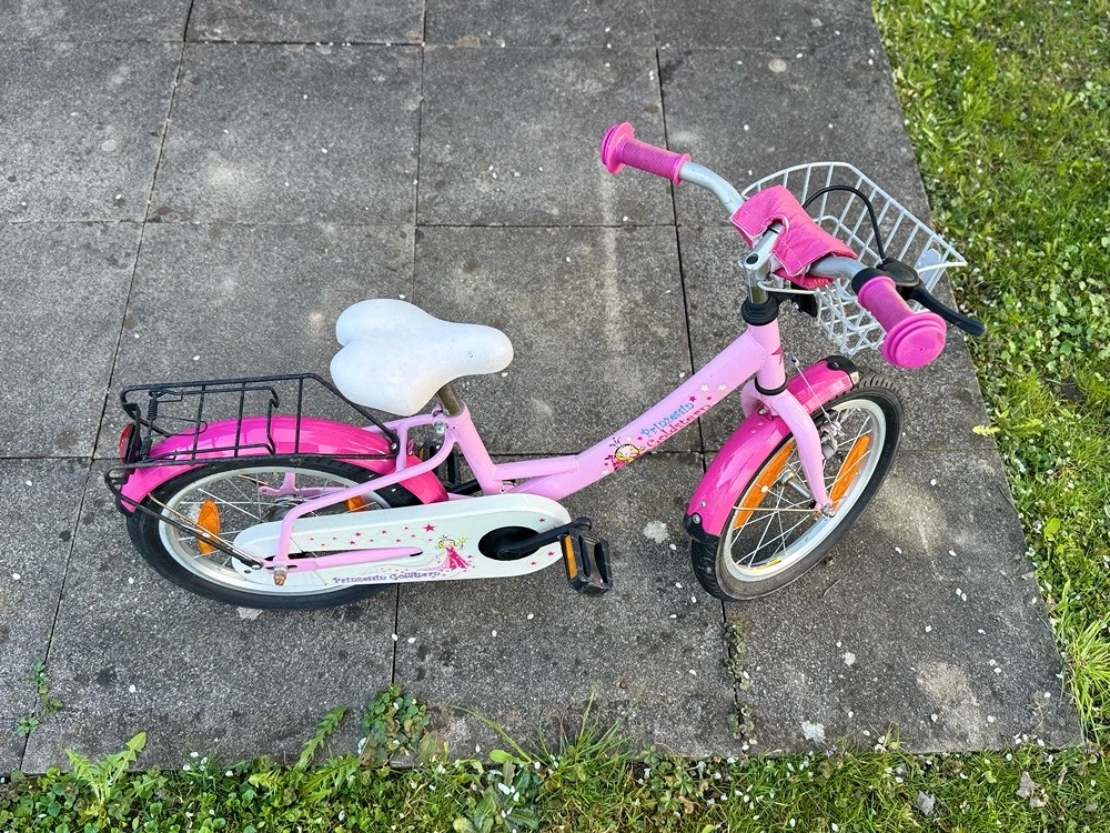 Kinderfahrrad 16 Zoll pink