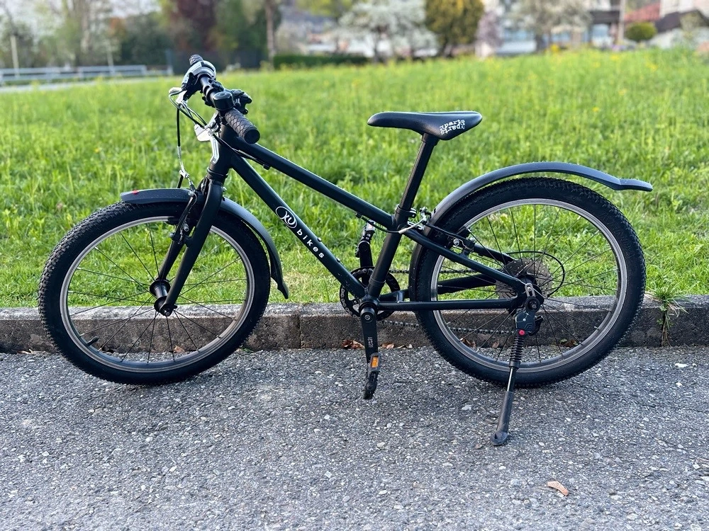 Kinderfahrrad Kubike 20S   schwarz   guter Zustand
