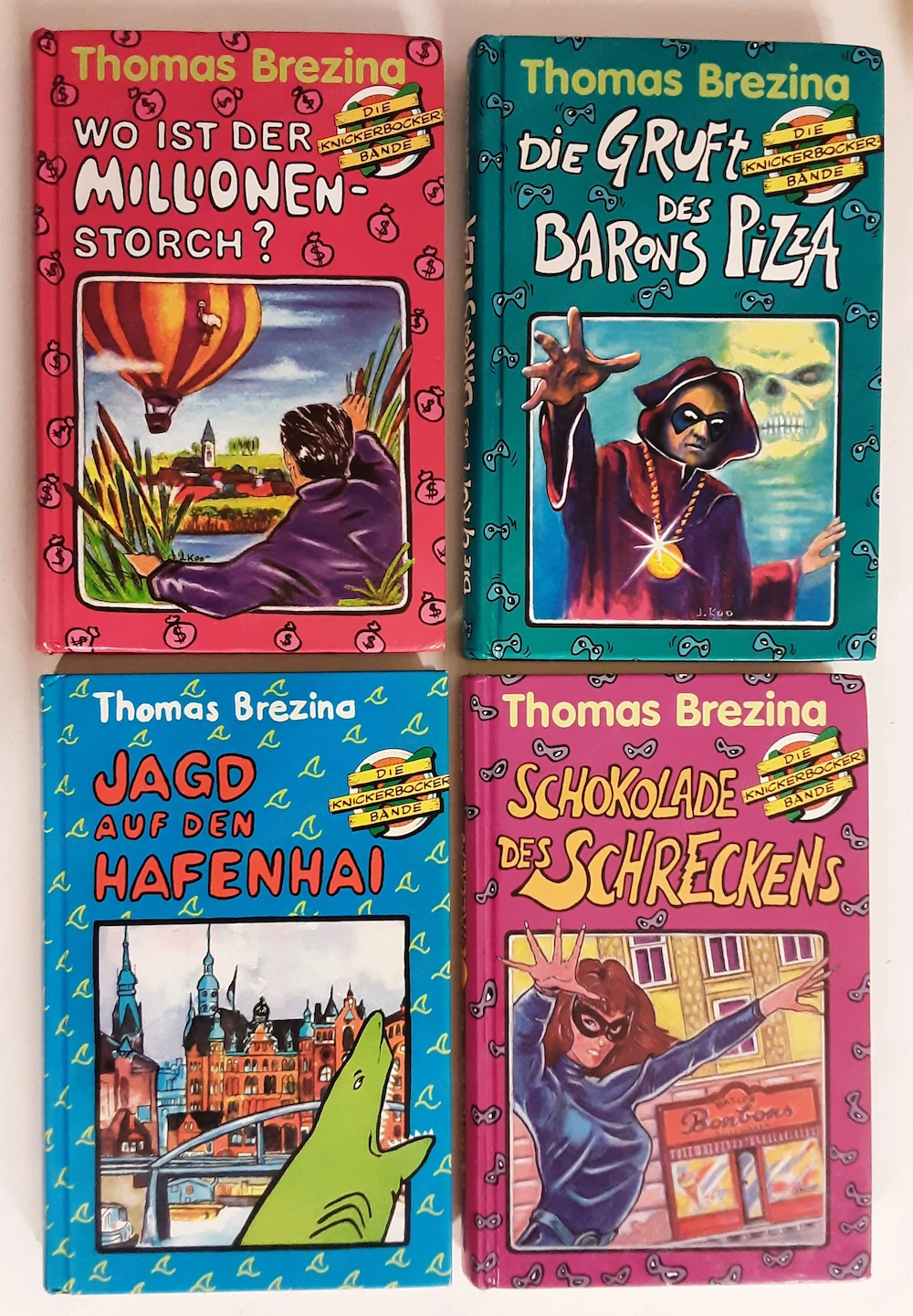 Thomas Brezina - Knickerbocker-Bande Teil 8, 12, 14, 19