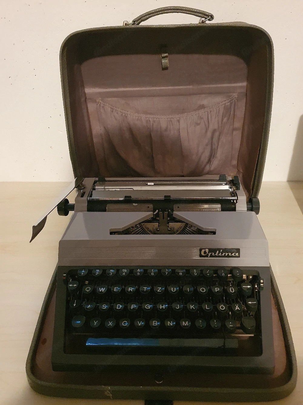 Optima Schreibmaschine 