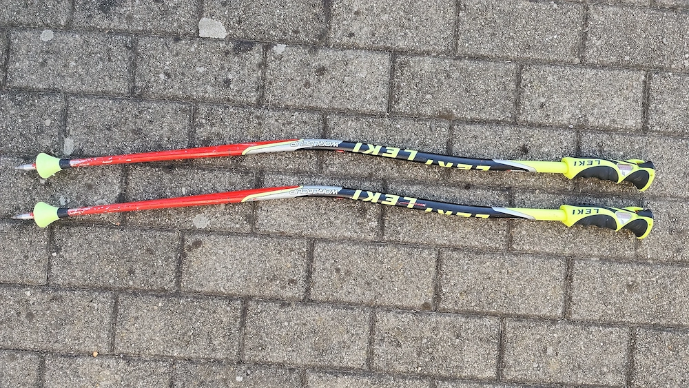 Leki Rennstöcke gebogen -95 cm