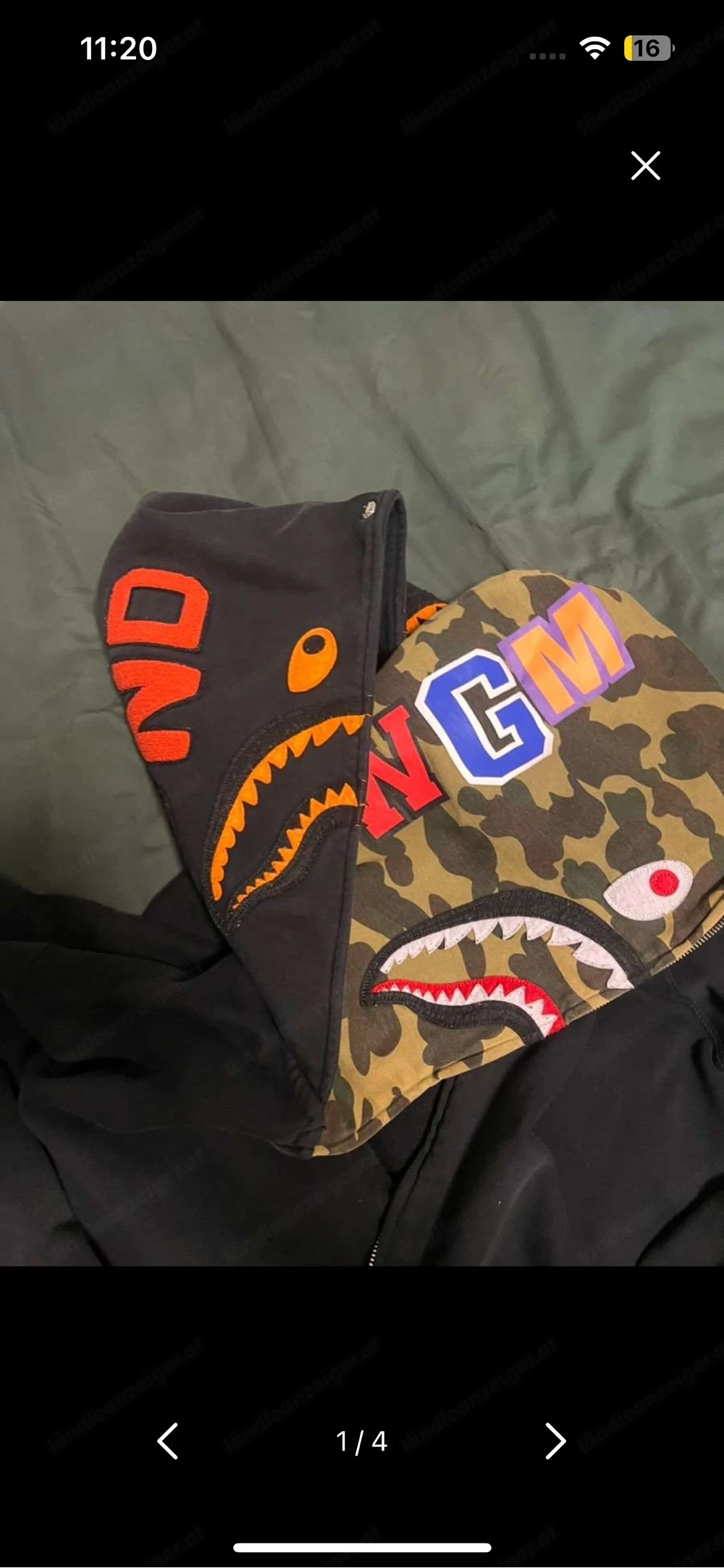 Double Bape Zipper