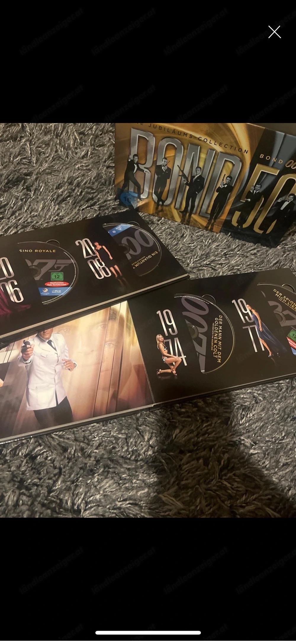 James Bond 50 Jahre Deluxe Blue Ray Edition