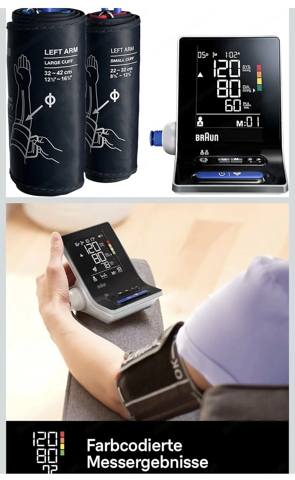 Braun ExactFit 3 Blutdruckmessgerät