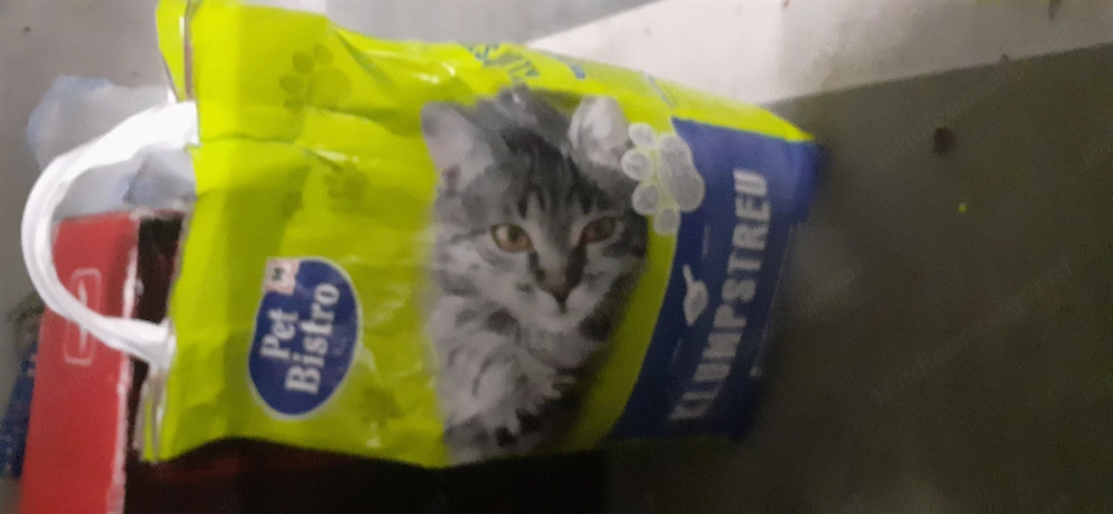 Katzenstreu ungeöffnet