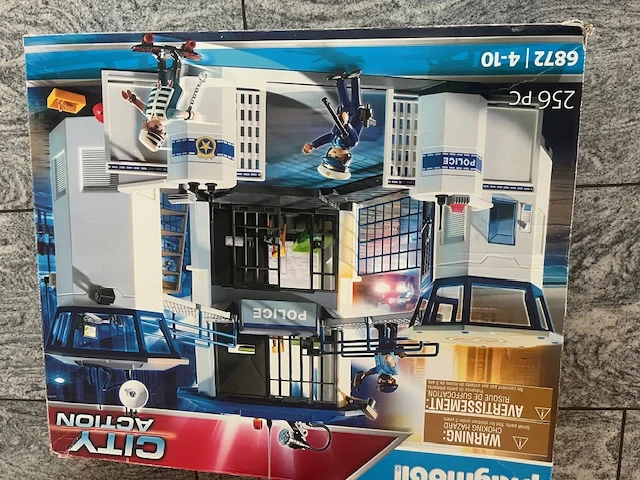 Playmobil City Action - Polizei-Kommandozentrale mit Gefängnis