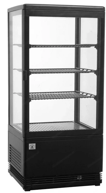 Professional Kühlvitrine GGC2078B, schwarz