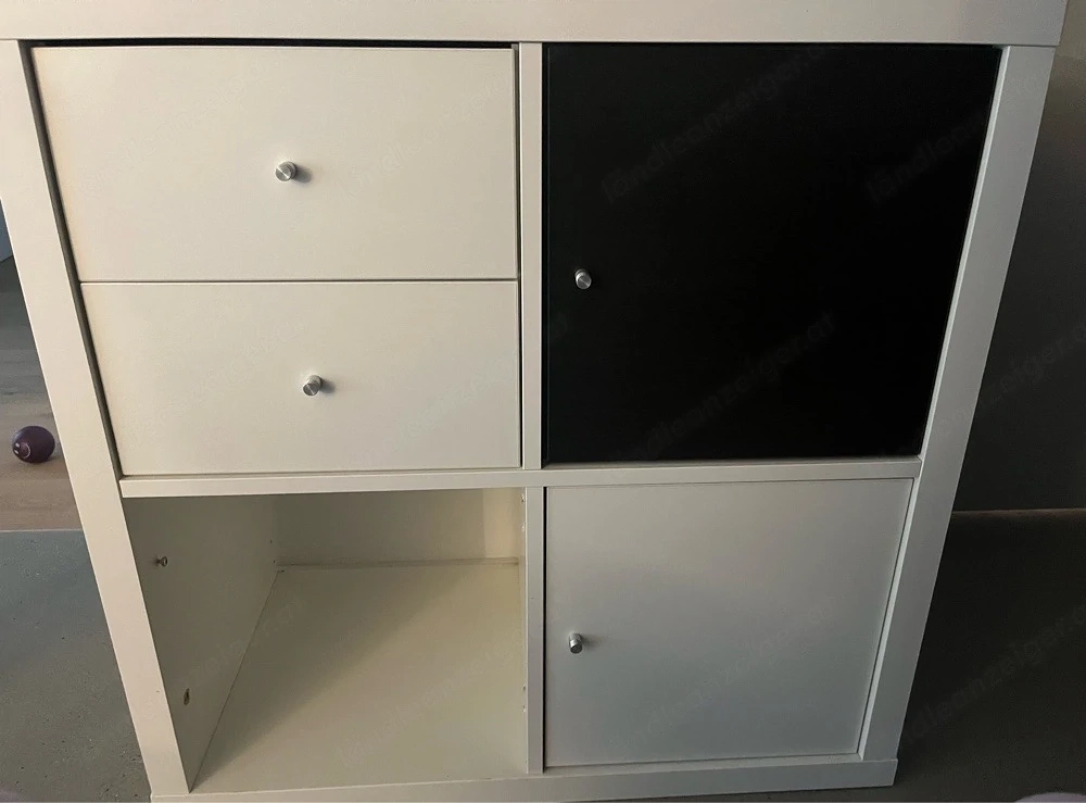 IKEA Kallax Regal mit Schubladen & Türen   guter Zustand