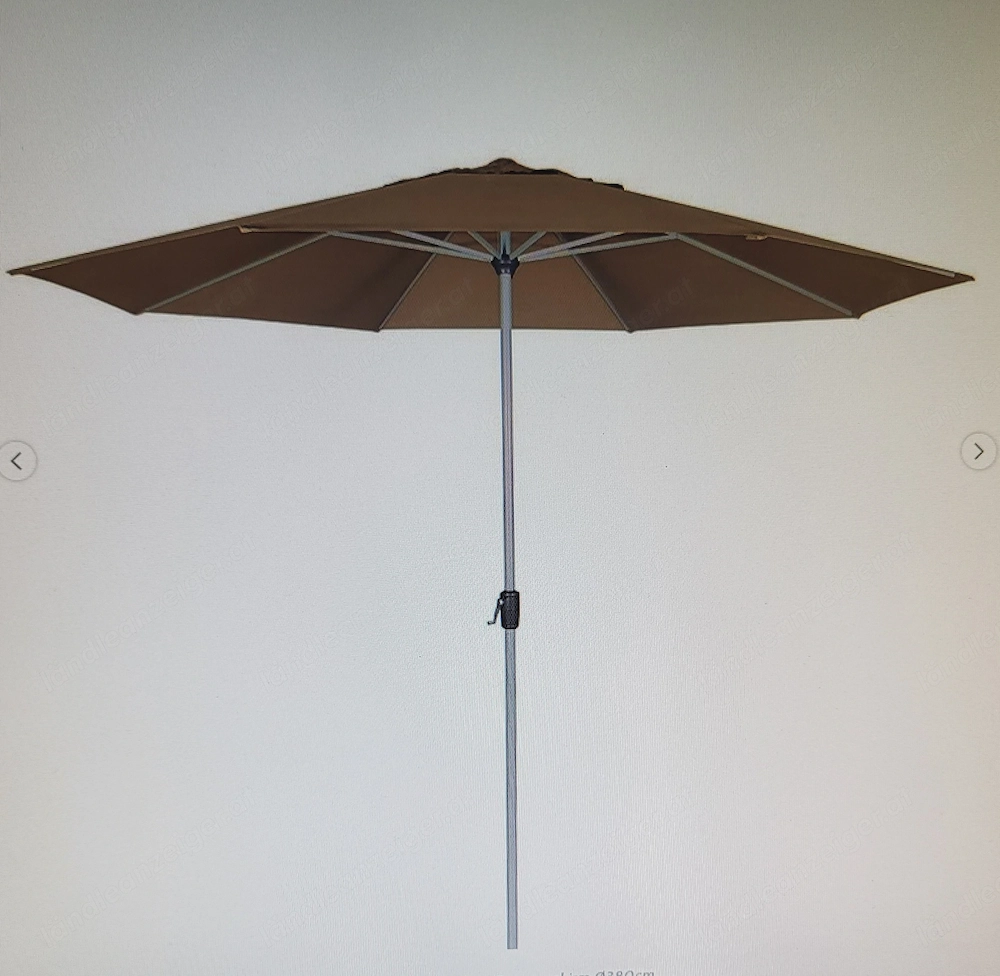 Großer Sonnenschirm 380 cm  