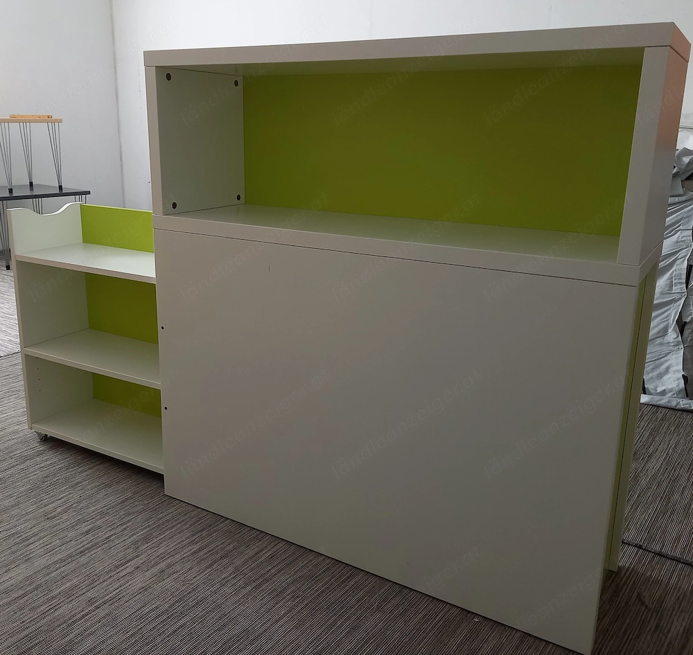 Ikea Flaxa Kopfteil für Bett Nachtkästchen