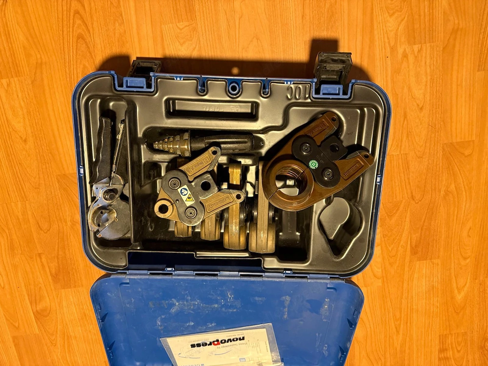 Mepla Pressbackenkoffer komplett 16 - 50