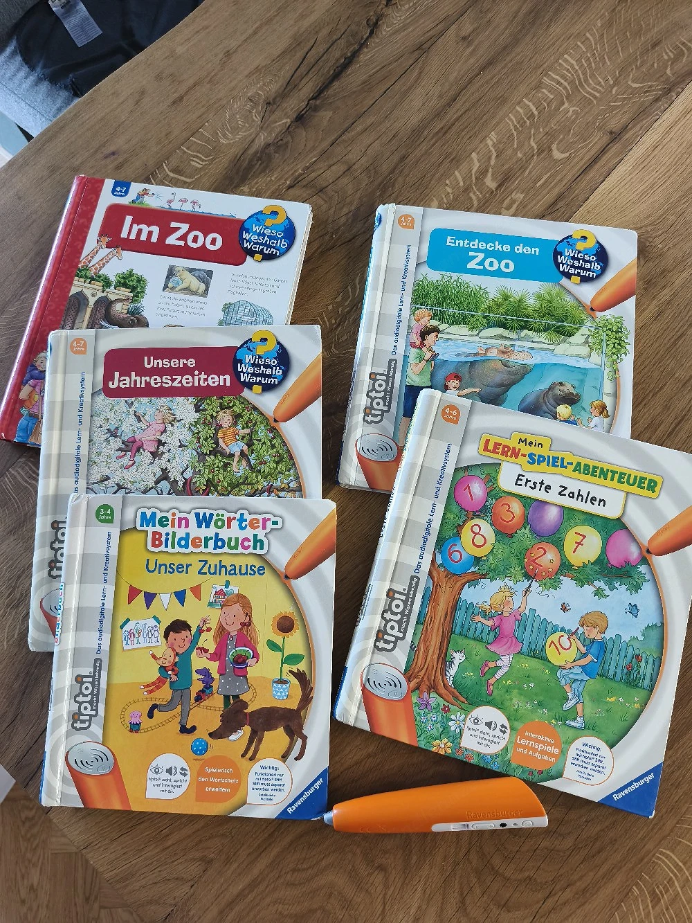 Tiptoi Bücher+Stift 