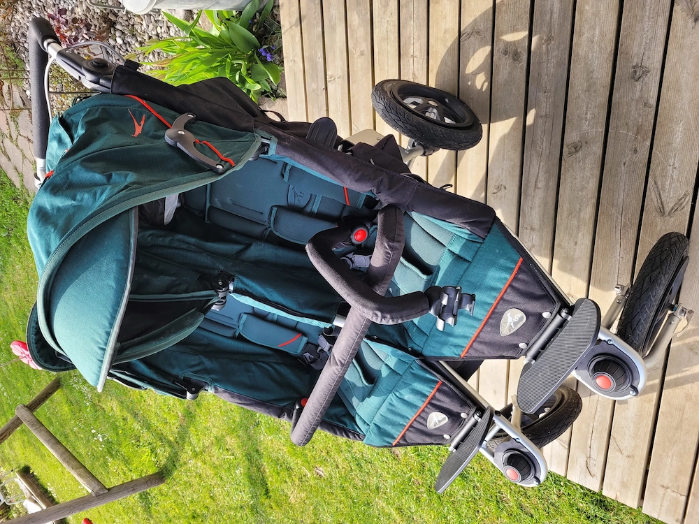 Zwilling Geschwister Kinderwagen