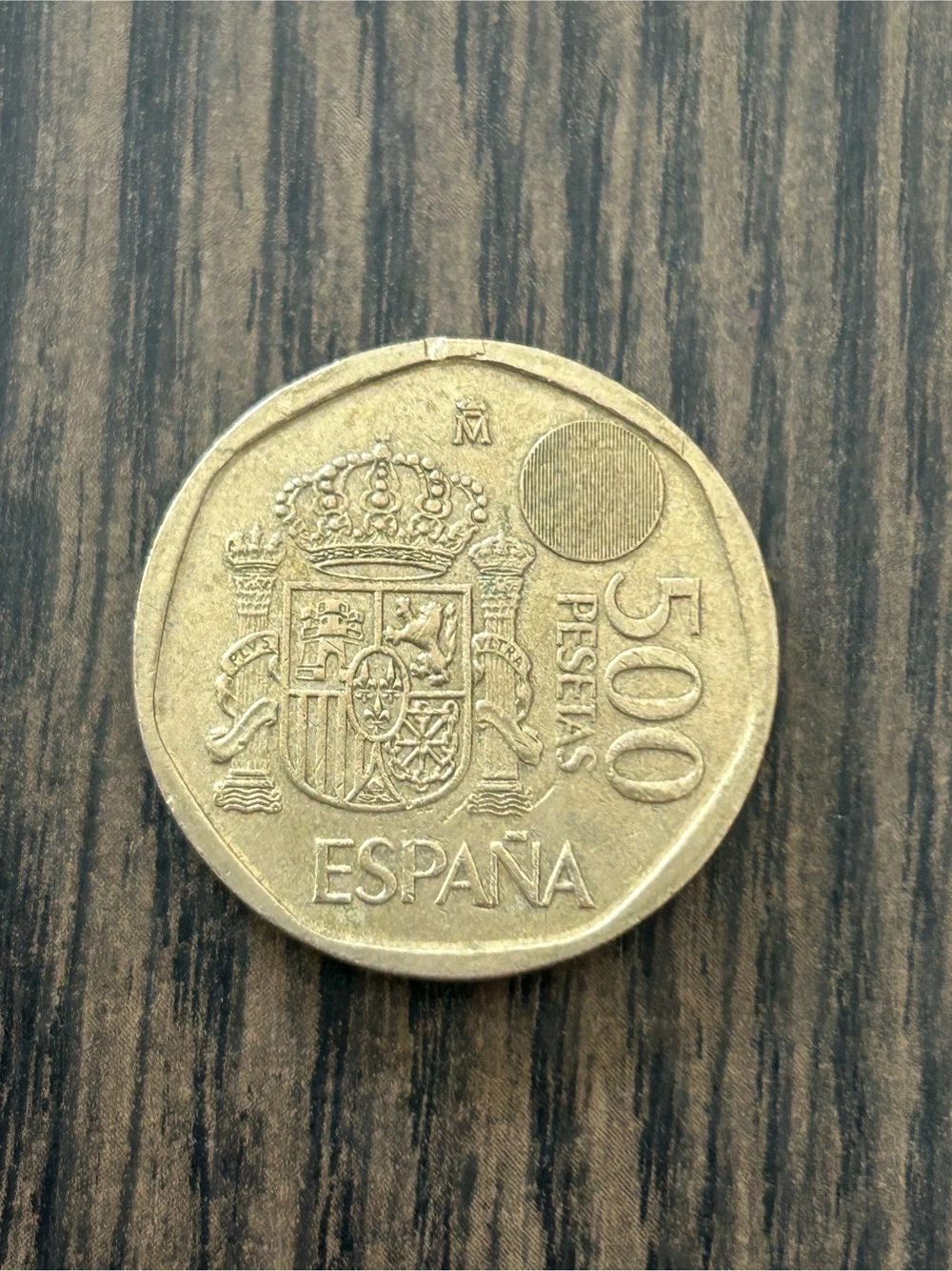 500 Pesetas Umlaufmünze Spanien 1997