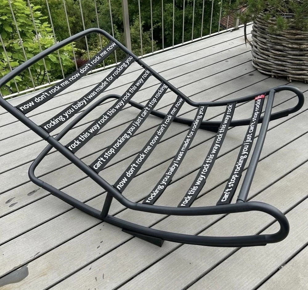 Schaukel Sessel, Schauckelstuhl Fatboy 