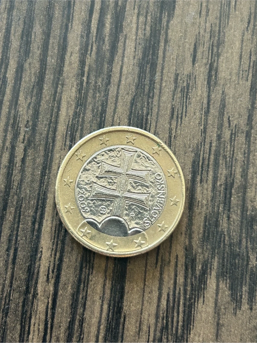 1 Euro Umlaufmünze Slowakei 2009