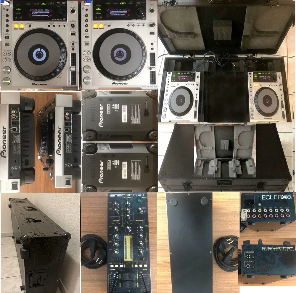Ich biete hier ein Dj set Besteht aus; Dj flightcase Zomo 2009 Night Edition,1x DjMixerAnalog Ecler