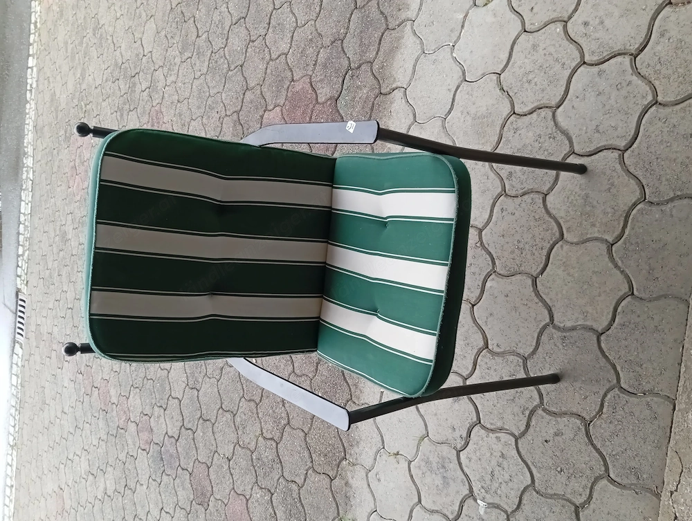 stabile Gartenstühle mit Polster 