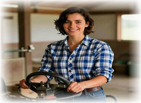 Eine junge Landwirtin möchte einen passenden Mann kennenlernen