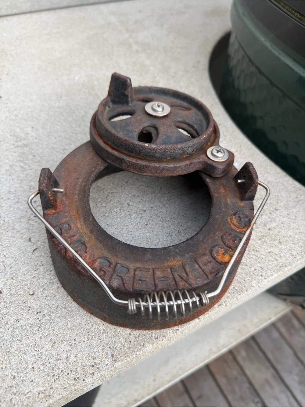 Big Green Egg Reggulator ab Large