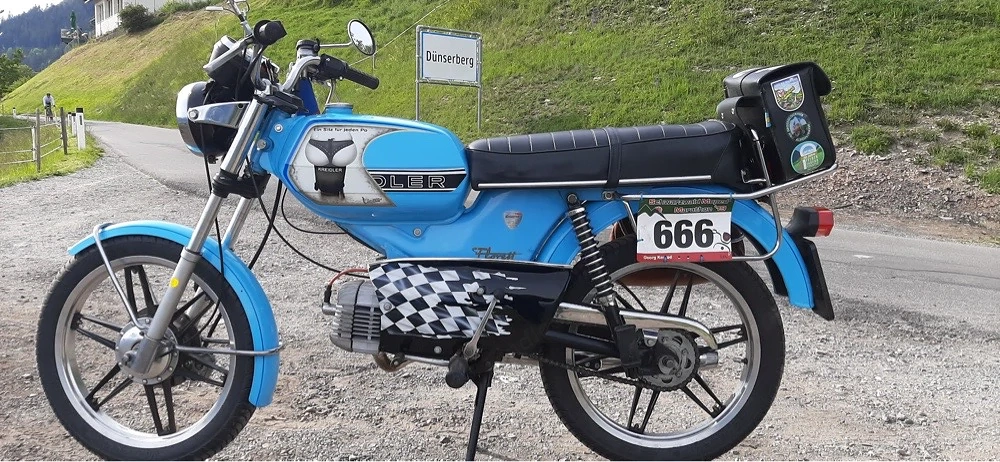 Kreidler RMC mit Airbrush