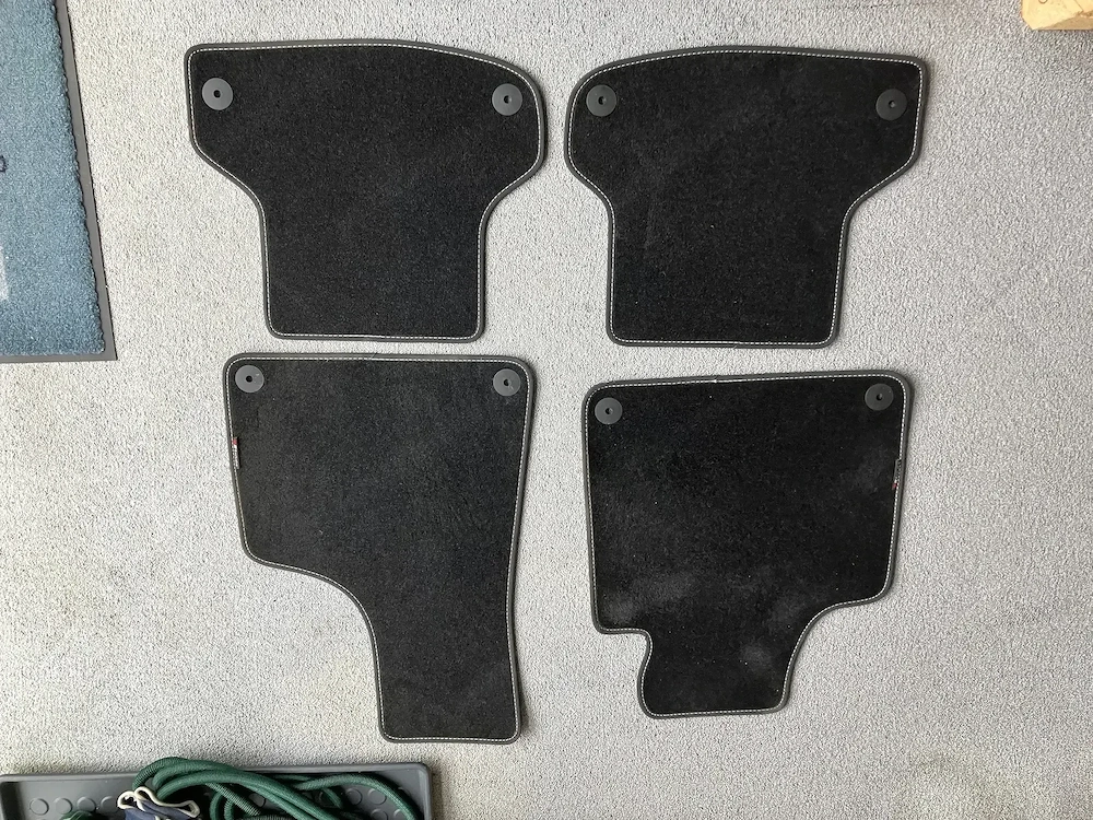 Fußmatten Audi A3, Velour