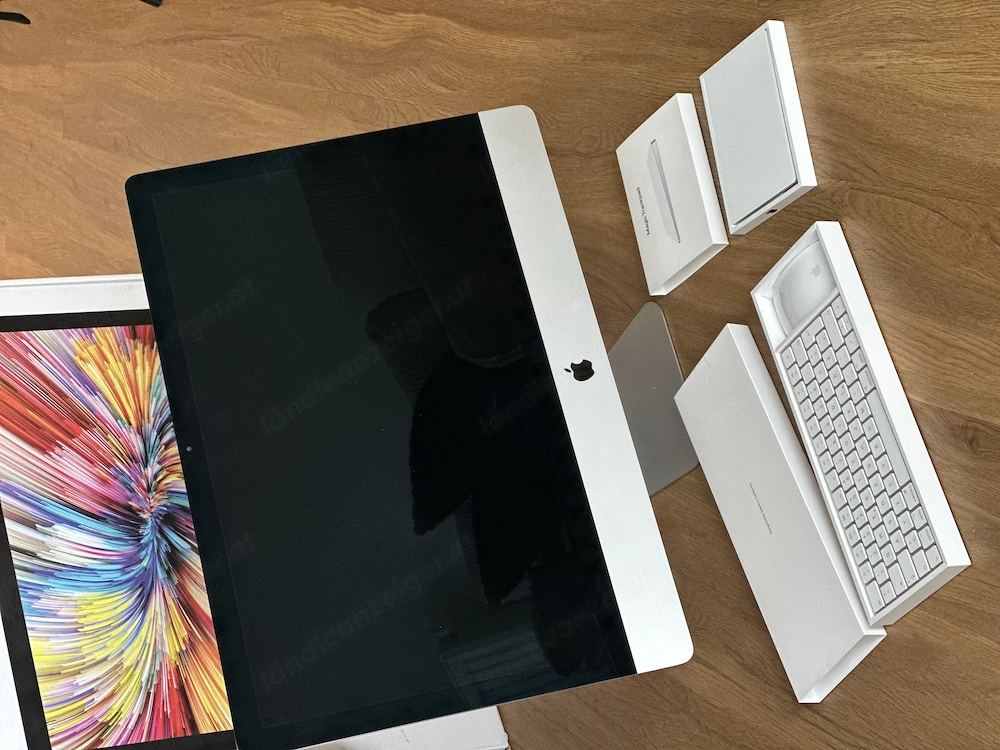 iMac 5K 27 Zoll 3,7Ghz 6C Trackpad & Zubehör