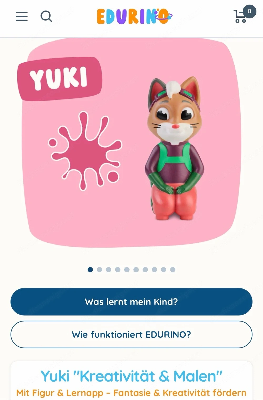 Edurino Lernfigur Yuki