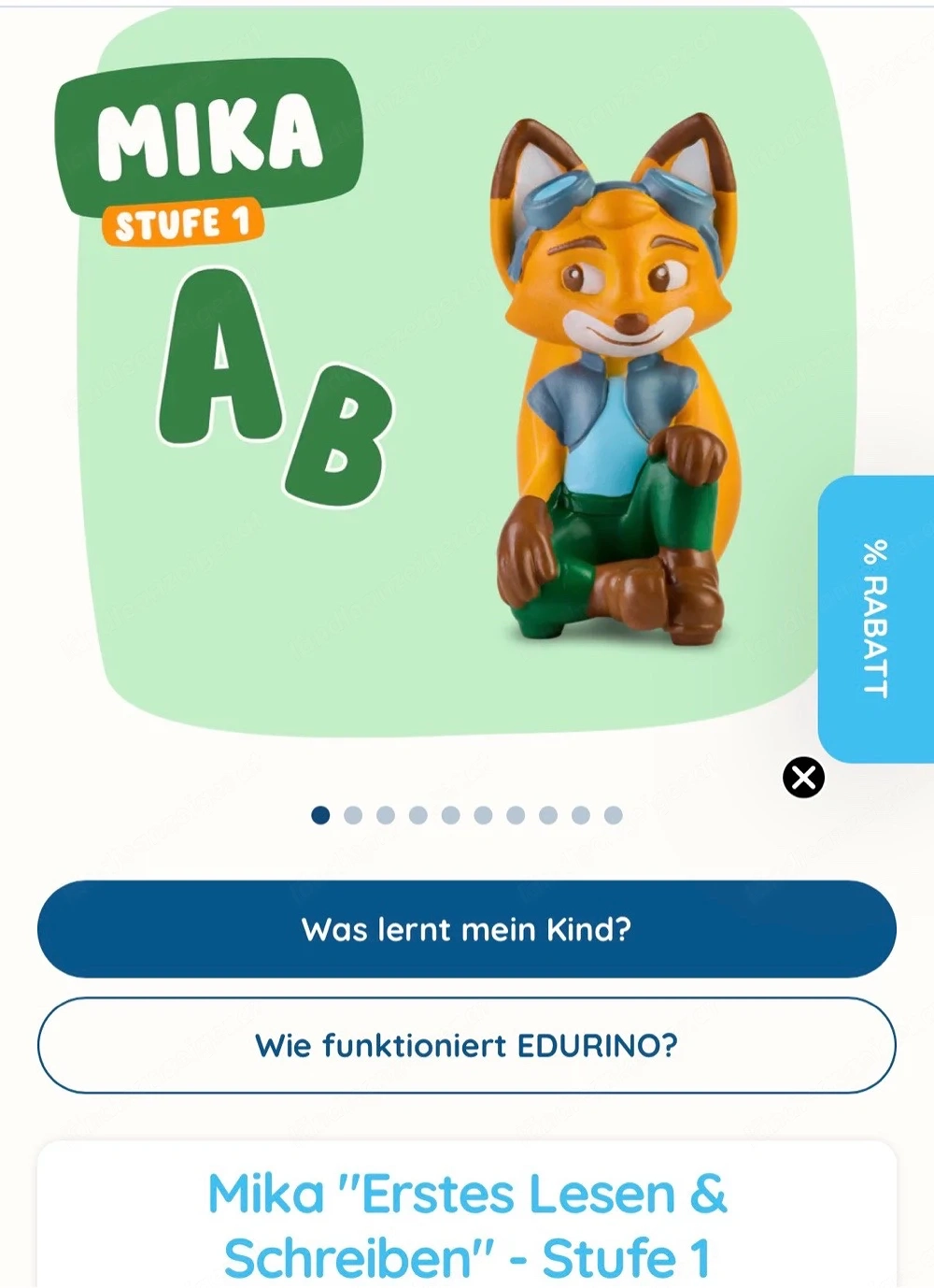 Edurino Lernfigur Mika