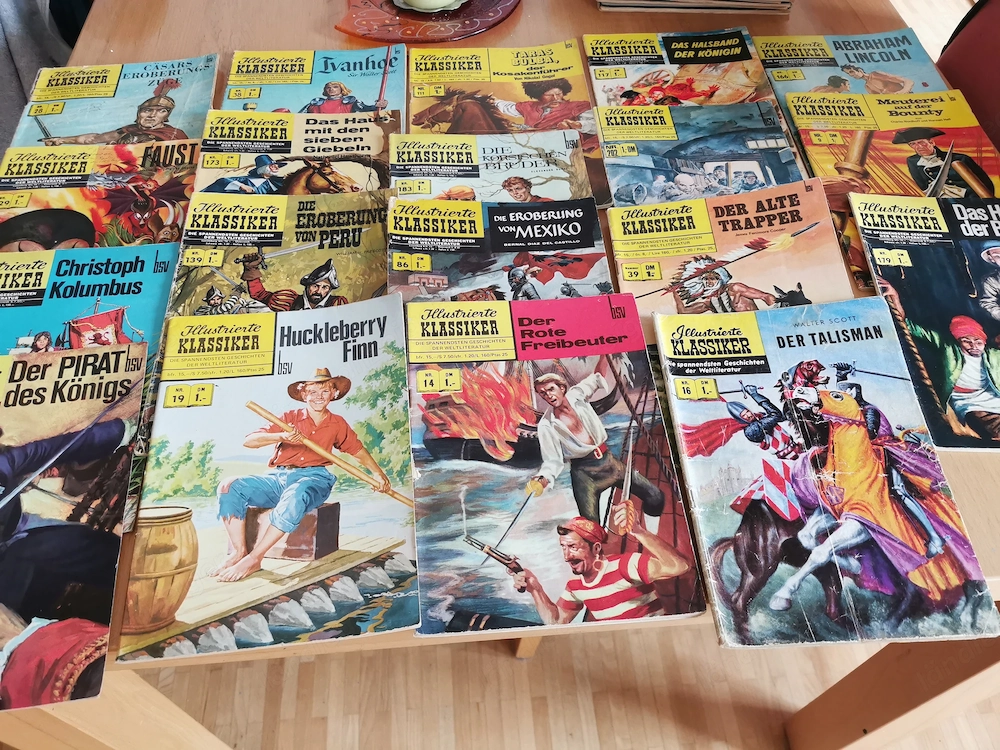 Comics Bessy und andere. 