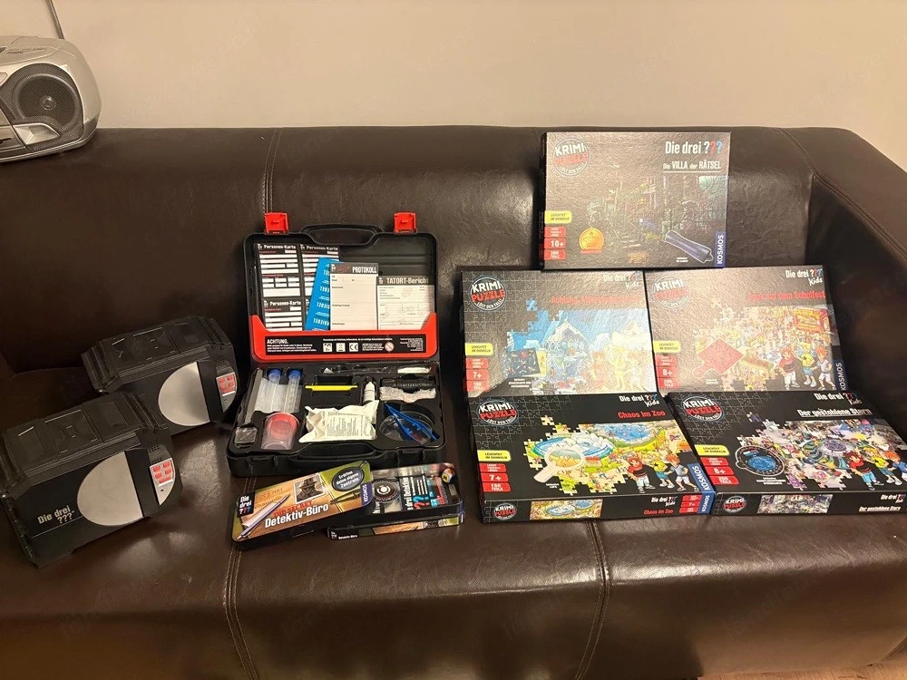 Drei ??? dedektiv puzzle koffer 