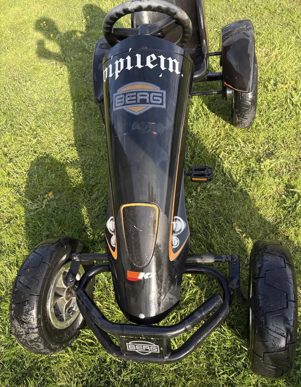 BERG Go Kart Gokart Kettcar XL Black Edition