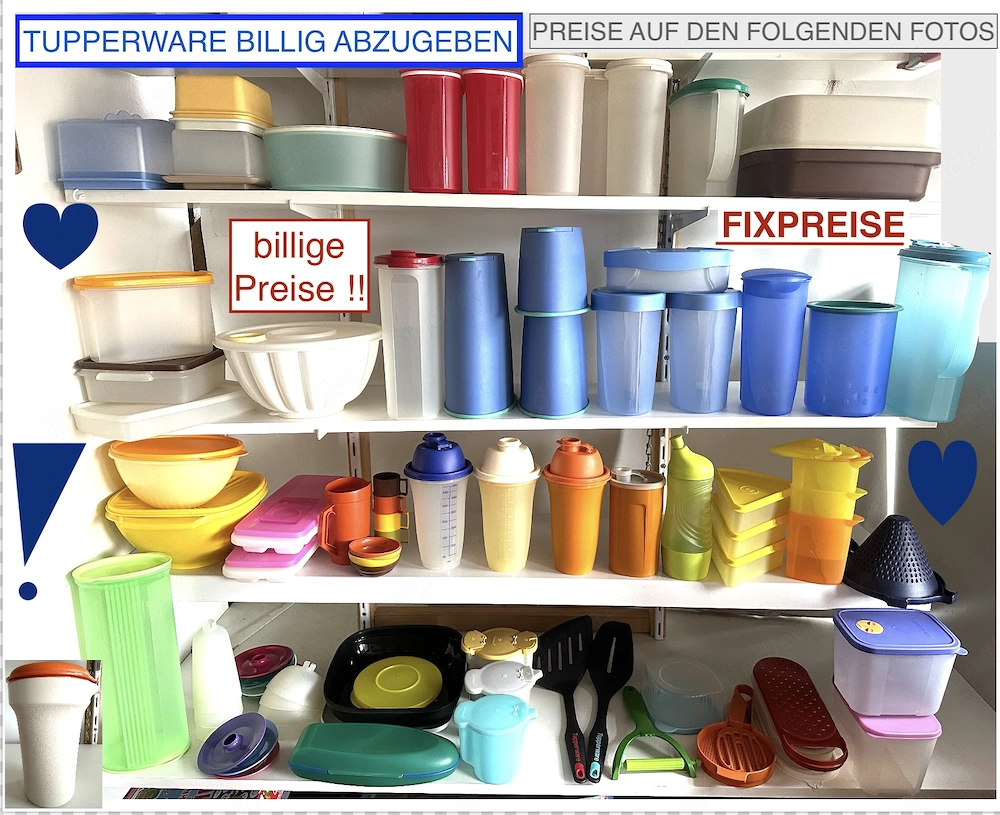 BILLIG TUPPERWARE Eidgenossen Trendsetter