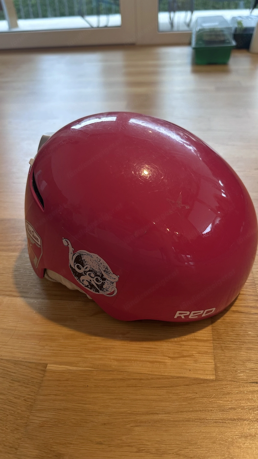 Burton Red Helm, Fahrrad, Skate, Inline, Rollschuh, Ski, Snowboard Helm, Pink, Gr.S-M