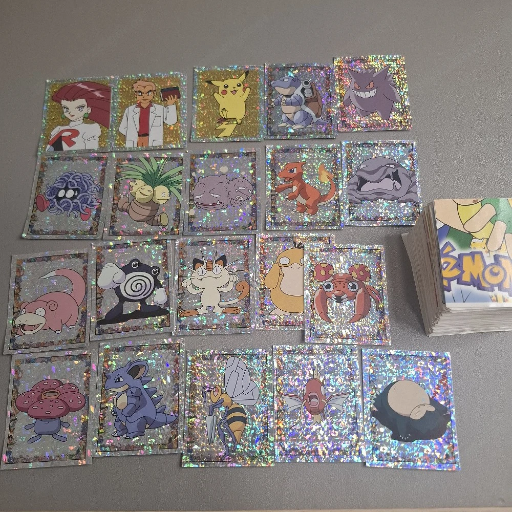 Pokemon Merlin Sticker Sammlung