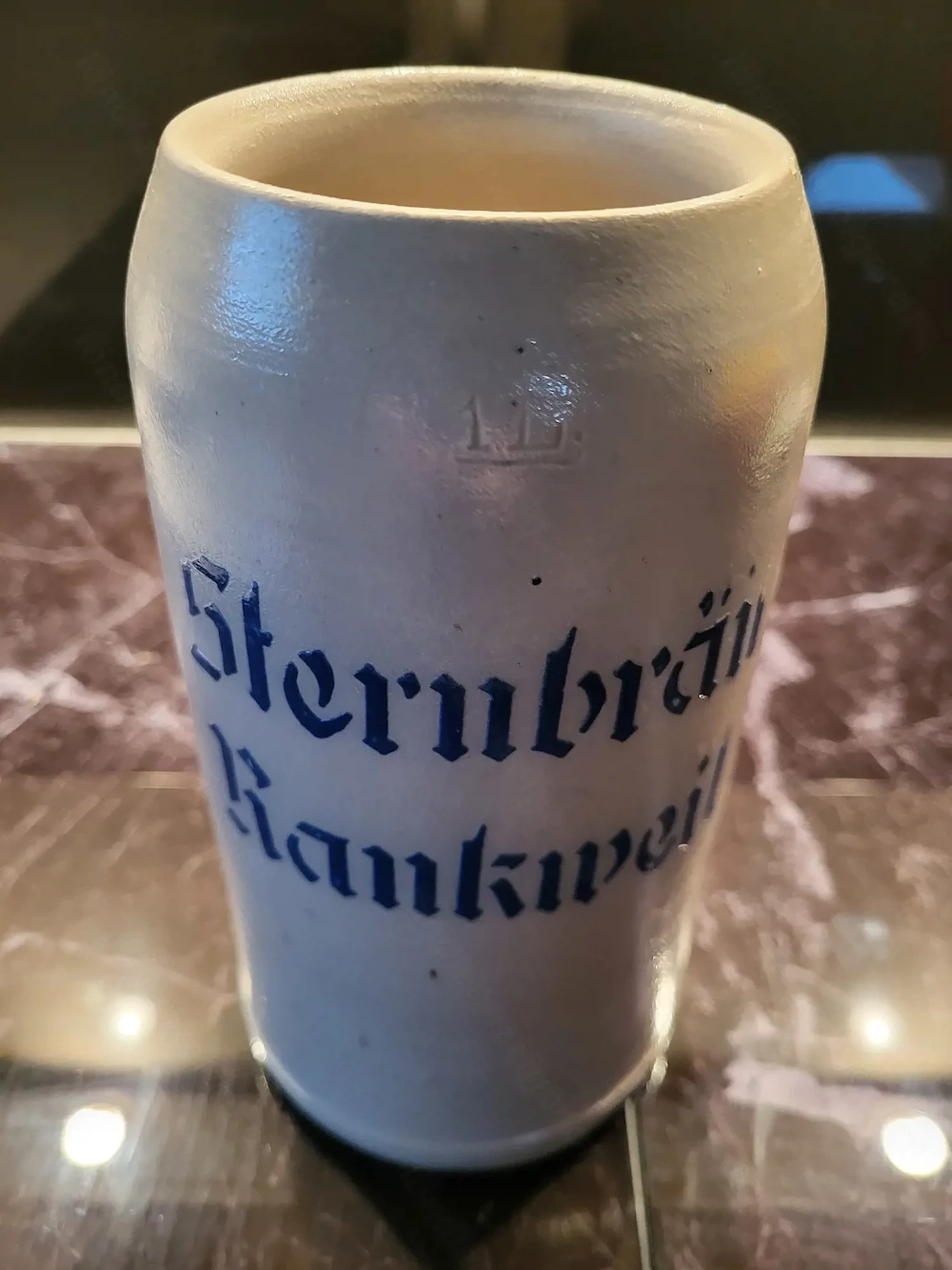 Alter Bierkrug Sternbräu Rankweil 